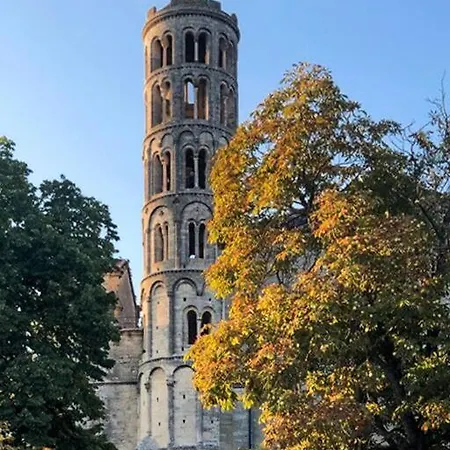 Ferienwohnung La Dame De Flaux Uzès Exterior foto